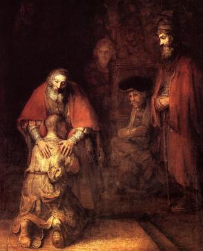 The Return of the Prodigal - Rembrandt